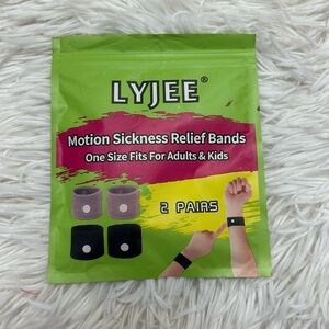 NEW! 2Pair Motion Sickness Relief Bands